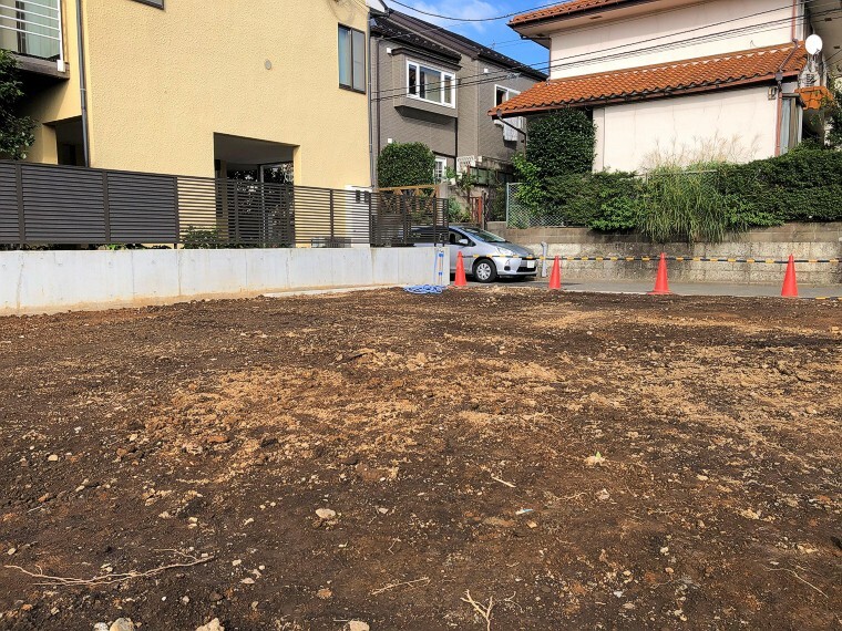 現況写真 敷地内奥から