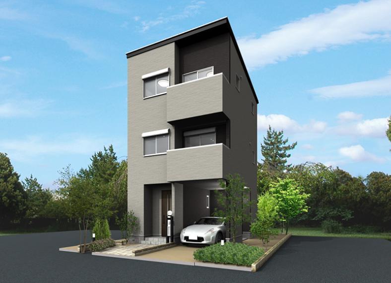 現況外観写真 B号地間取り変更可能。中宮4丁目に2区画の新築住宅!A号地ご成約いただき、残り1区画となりました。詳しい資料をご郵送致します。是非お問合せください。