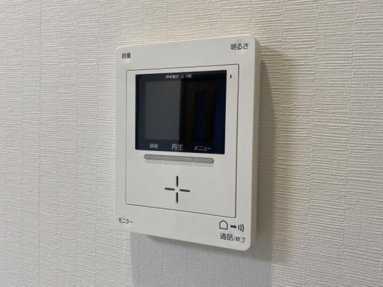 防犯設備 モニター付きインターホン