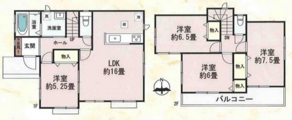 間取り図 D号棟 間取図