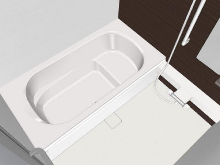 浴室 【同仕様写真】浴室はHousetec製の新品のユニットバスに交換します。足を伸ばせる1坪サイズの広々とした浴槽で、1日の疲れをゆっくり癒すことができますよ。