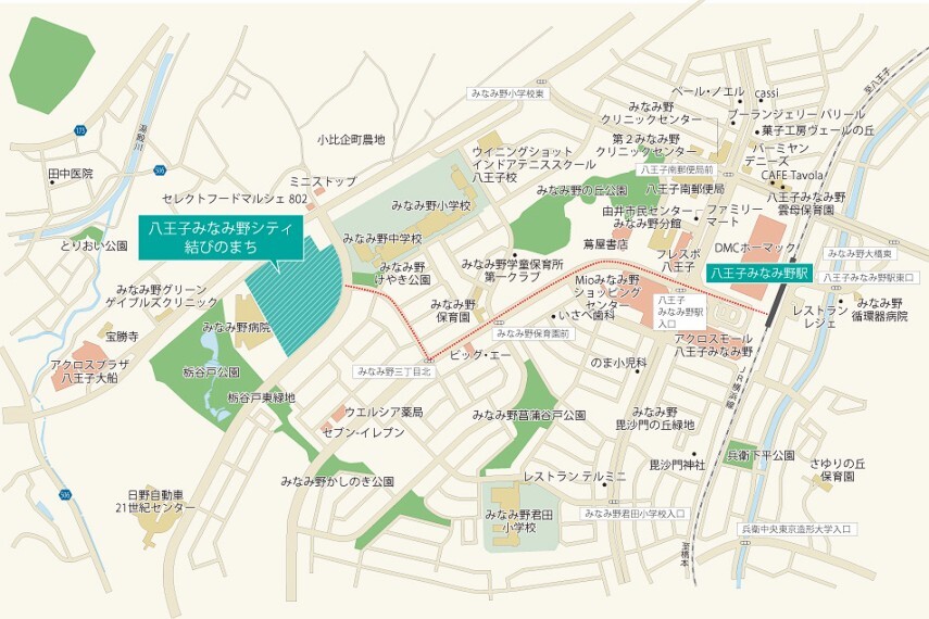現地案内図
