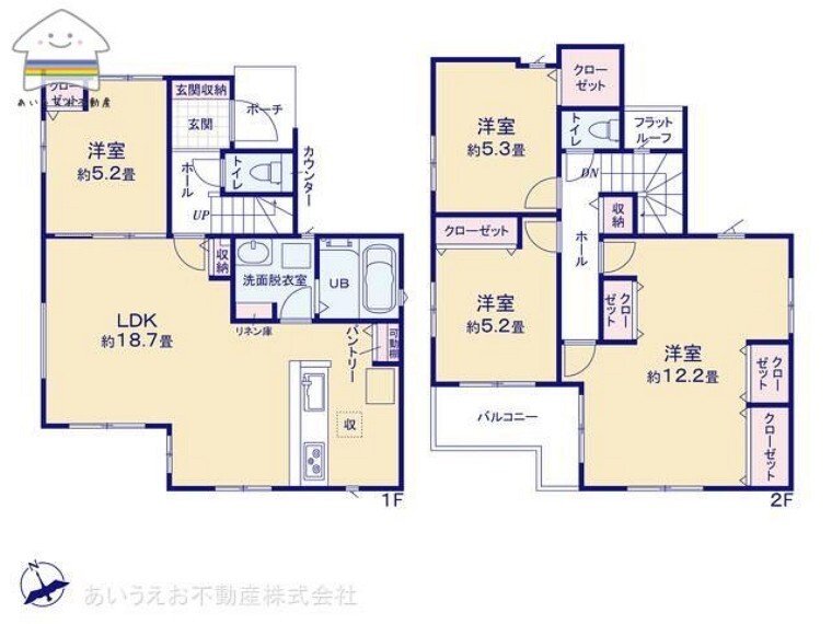 間取り図 図面と異なる場合は現況を優先