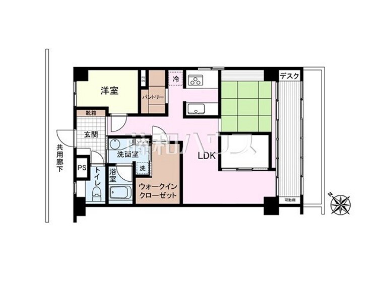 間取り図 間取図 【ニュー武蔵野マンション】