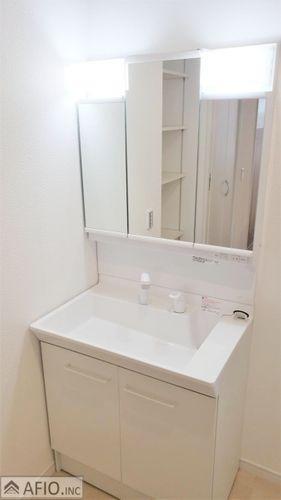洗面化粧台 施工例写真
