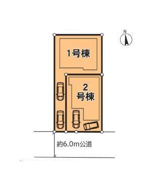 区画図:1号棟