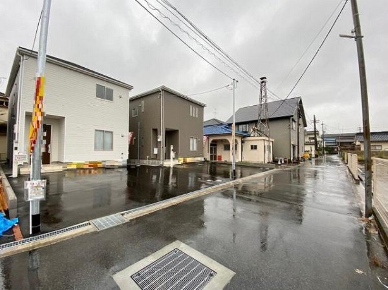 現況写真 現地前面道路写真です