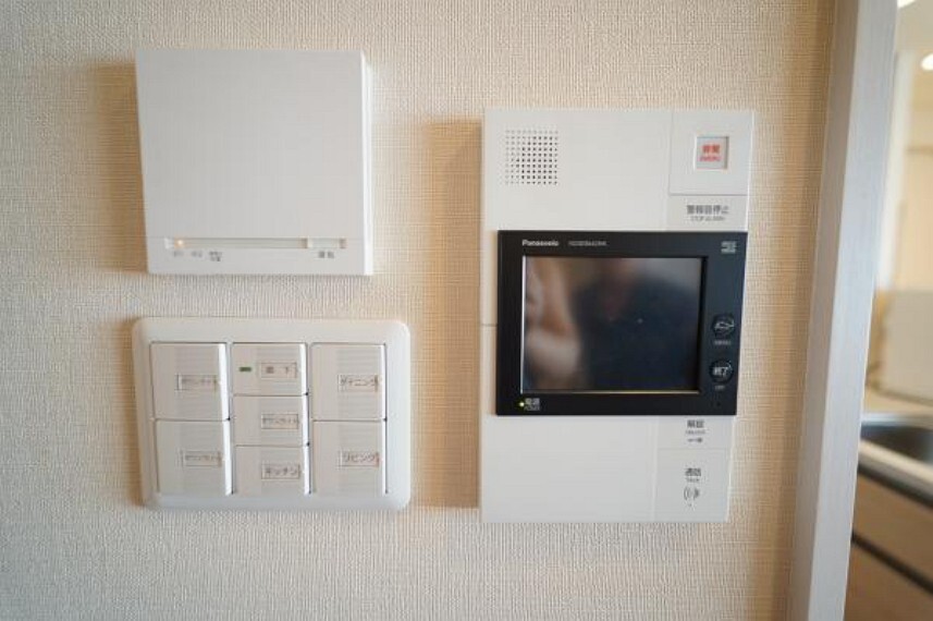 TVモニター付きインターフォン