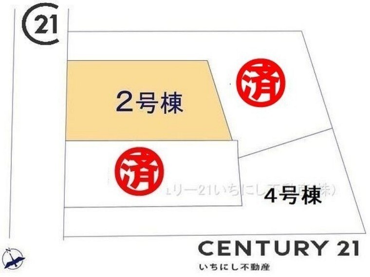 間取り図・図面 2号棟