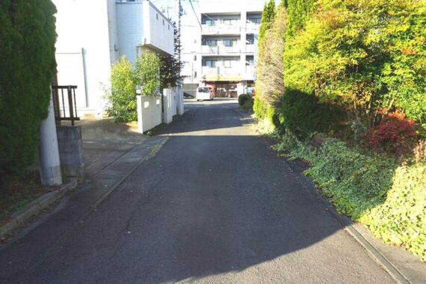 現況写真 前面道路です。