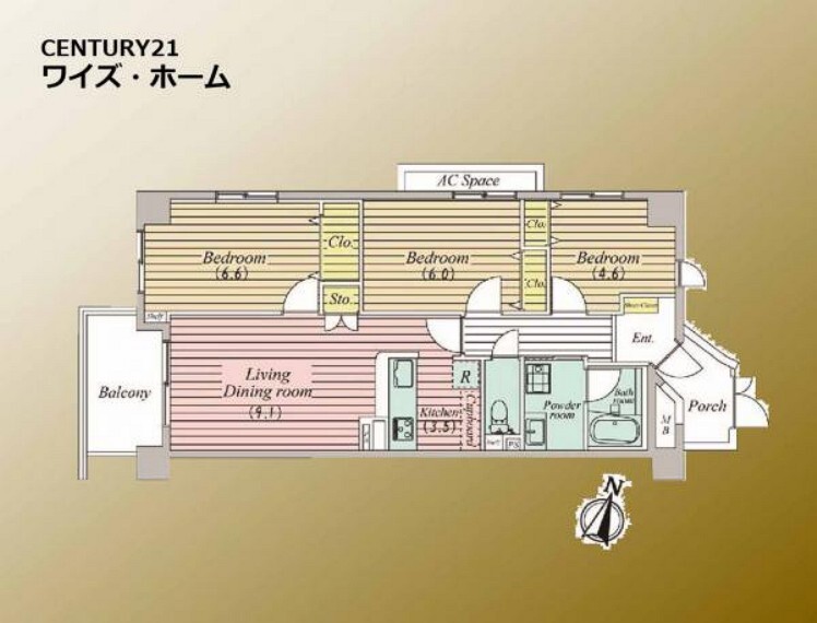 間取り図 3LDK