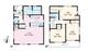 間取り図 1階 17.87LDK 2階 洋室6.75帖 洋室6帖 5.75帖洋室+ウォークインクローゼット