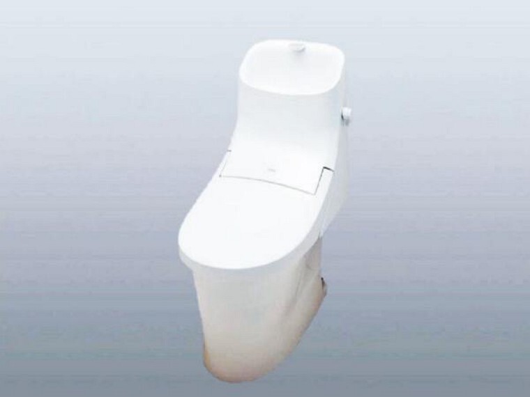 【同仕様写真】トイレはLIXIL製の温水洗浄機能付きに新品交換します。キズや汚れが付きにくい加工が施してあるのでお手入れが簡単です。直接肌に触れるトイレは新品が嬉しいですよね。