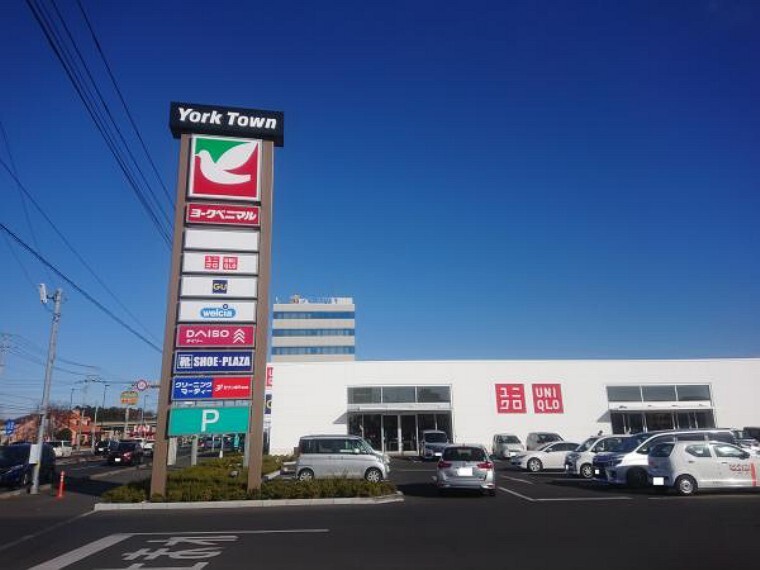 ショッピングセンター 【近隣施設/ショッピングセンター】ヨークタウン水戸店様まで1.7km(車4分)。スーパー以外にもドラックストア、ホームセンター、アパレルショップなどがありますので大抵の用事はここで済ませられますね。