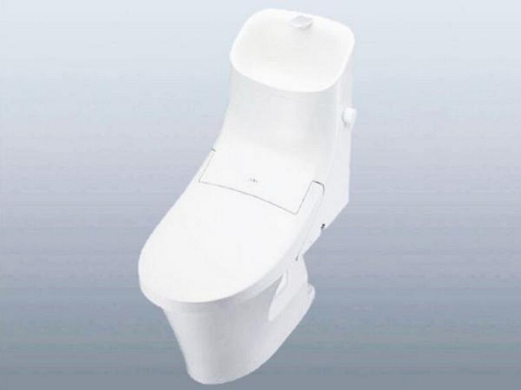 トイレ 【同仕様写真】トイレはLIXIL製の温水洗浄機能付きに新品交換します。キズや汚れが付きにくい加工が施してあるのでお手入れが簡単です。直接肌に触れるトイレは新品が嬉しいですよね。