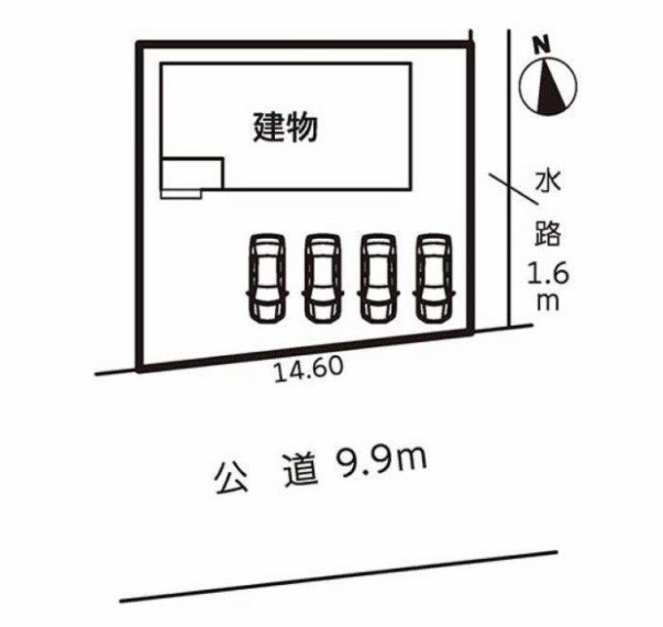 区画図 1号棟