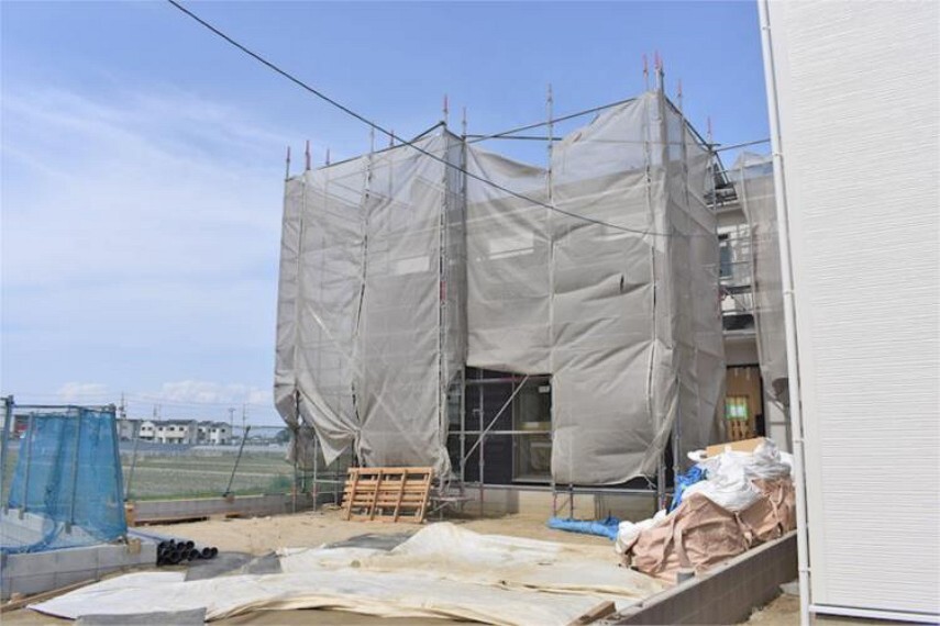 現況外観写真 現地とあわせて同施工の物件ご内覧できます!
