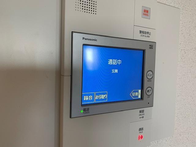 TVモニター付きインターフォン