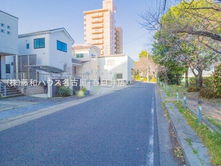 現況写真 接道状況および現場風景 【名古屋市千種区千代田橋2丁目】