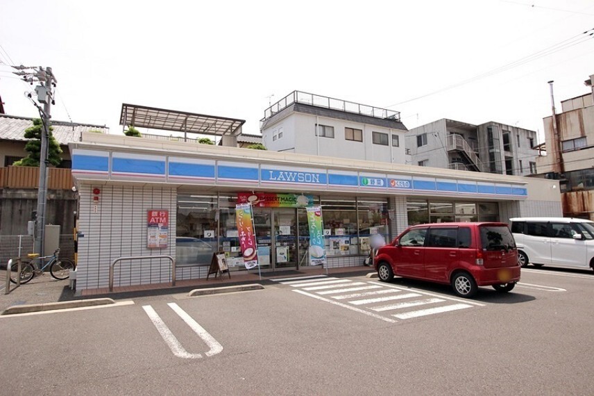 コンビニ ローソン 清水草薙杉道店