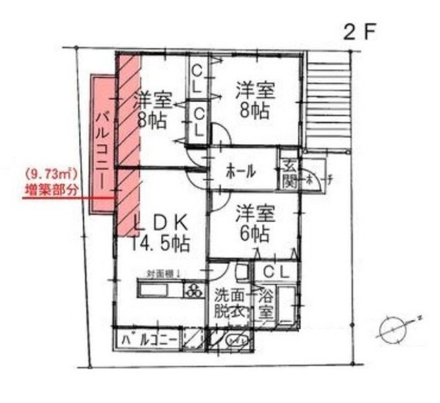 間取り図 ゆとりある土地42.54坪に快適3LDK。 大容量の物置付き。 2台駐車可能な安心の地下車庫付き。 利便性に優れた好立地。
