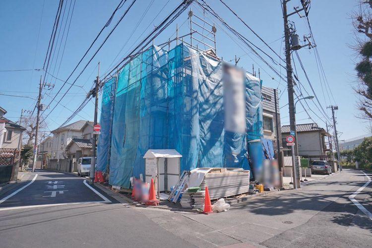 現況写真 スタイリッシュな建物が建築される予定です。充実した設備もお勧めです。