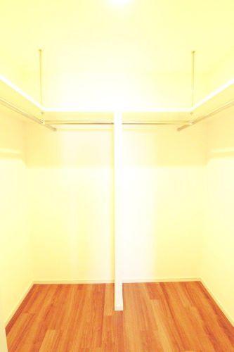 ウォークインクローゼット 広々としたWICです