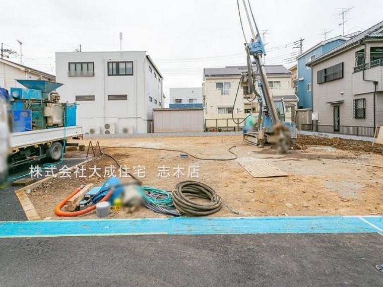 現況外観写真 全4棟:2021年1月撮影(更地)