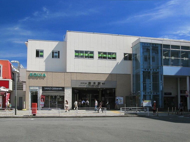 東武東上線 「志木」駅(飲食・ファッション・雑貨等のお店が集結したEQUIA志木が直結している便利な急行停車駅です。都心への通勤も楽々^^)