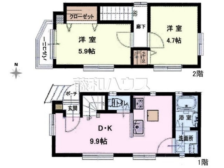 間取り図 間取図 【杉並区天沼1丁目】