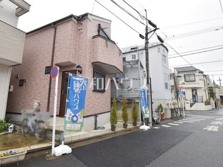 現況写真 接道状況および現場風景 【杉並区天沼1丁目】