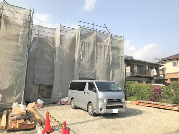 現況外観写真 現地とあわせて同施工の物件ご内覧できます!