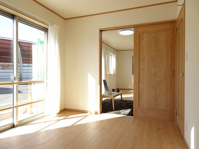 洋室 施工例 1階 洋室 お子様を遊ばせるのにも最適なお部屋です