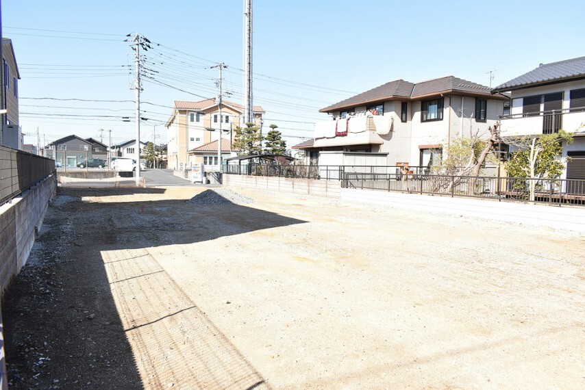 現況外観写真 現地写真 まもなく造成工事に取り掛かります
