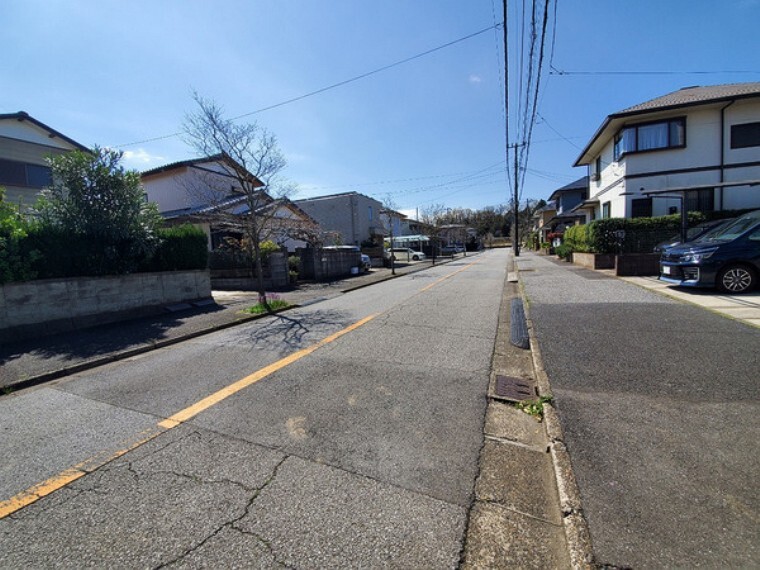 現況写真 前面道路広いです