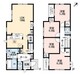 間取り図 2面バルコニーの開放感のある間取りです^^