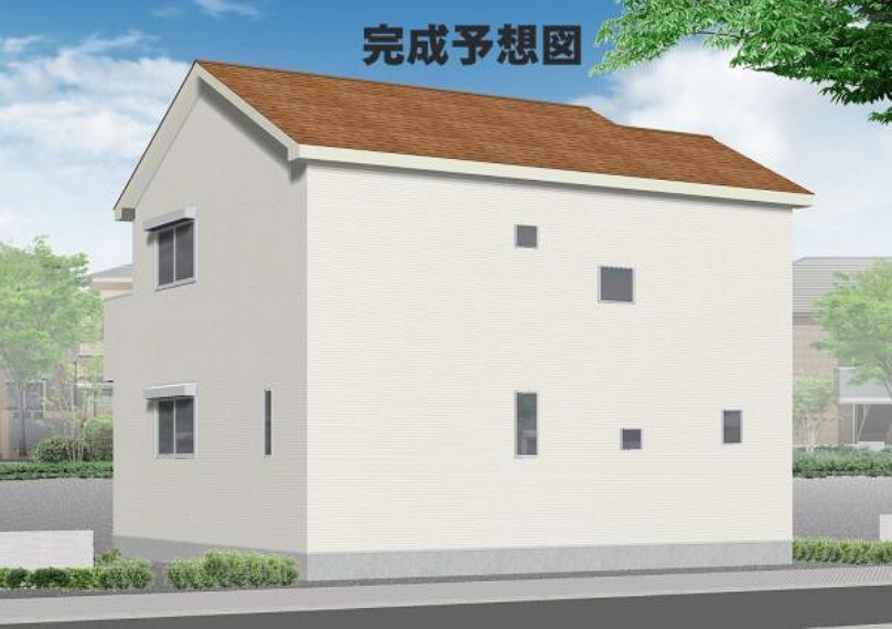 完成予想図(外観)
