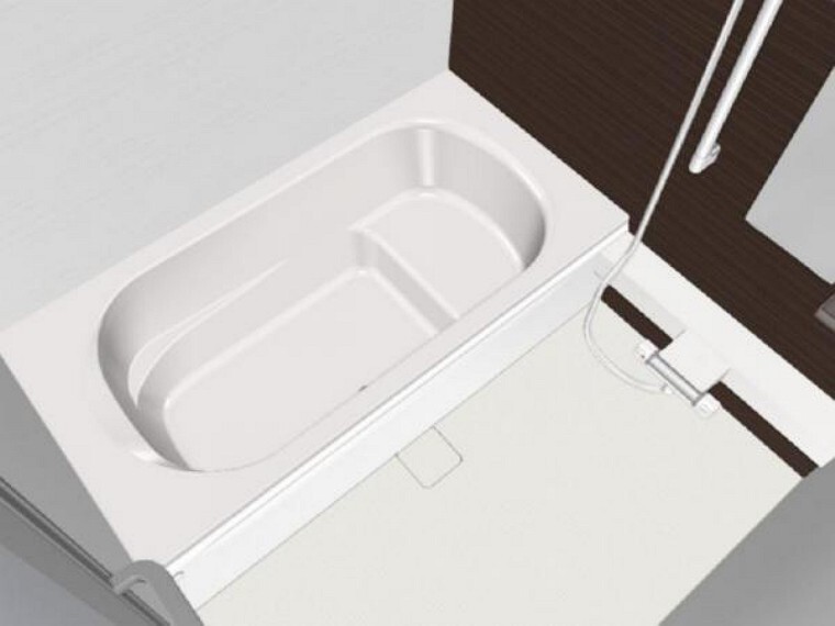 浴室 【同仕様写真】浴室はハウステック製の新品のユニットバスに交換します。足を伸ばせる1坪サイズの広々とした浴槽で、1日の疲れをゆっくり癒すことができますよ。