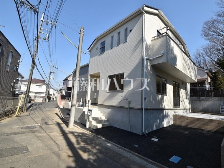 現況写真 接道状況および現場風景 【調布市西つつじケ丘4丁目】
