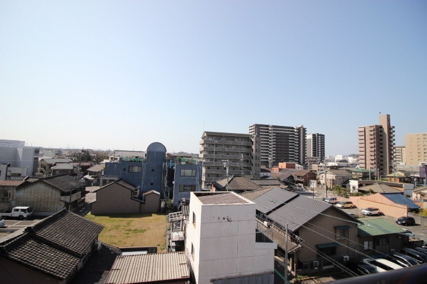 眺望 バルコニーからの眺望も良好です。