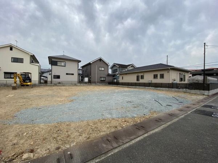 周辺の街並み 現地写真です。完成が待ち遠しいですね!