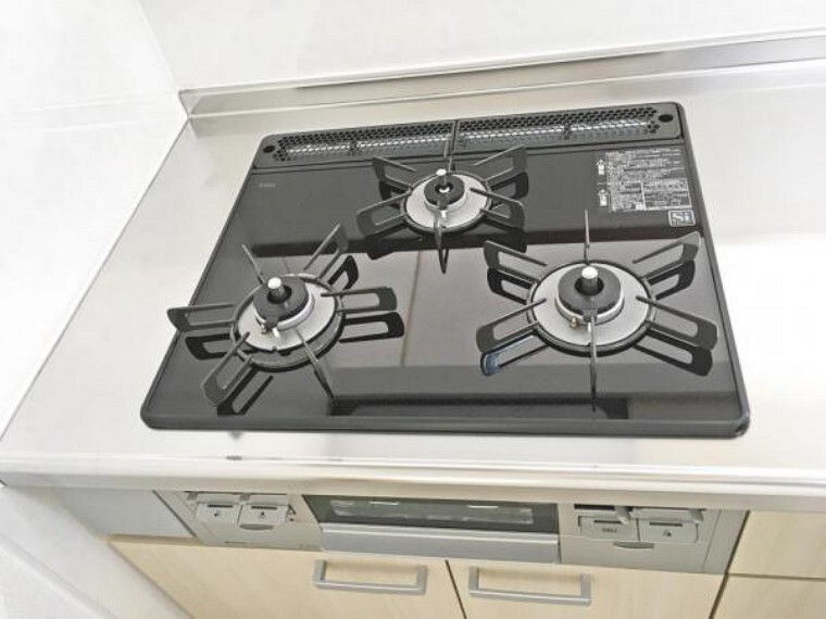 三口コンロ(施工例)