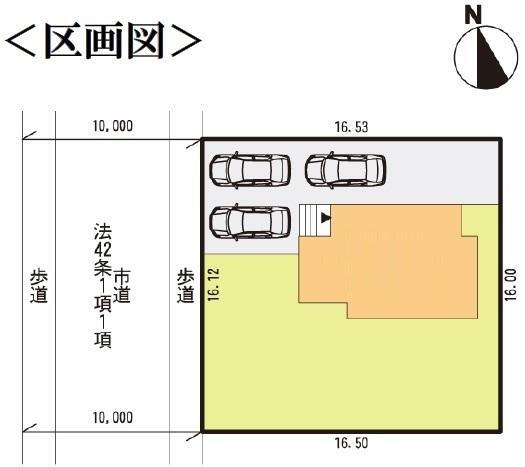 区画図 配置図