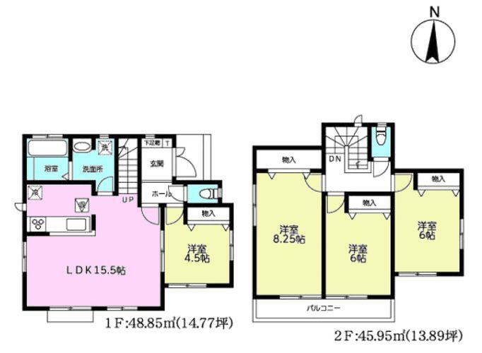 間取り図 間取図 4LDK