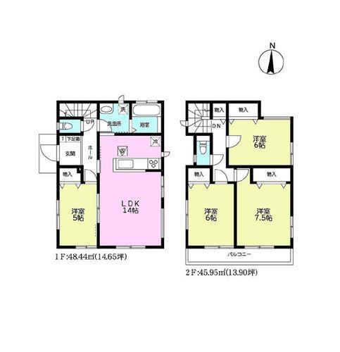 間取り図 4LDK