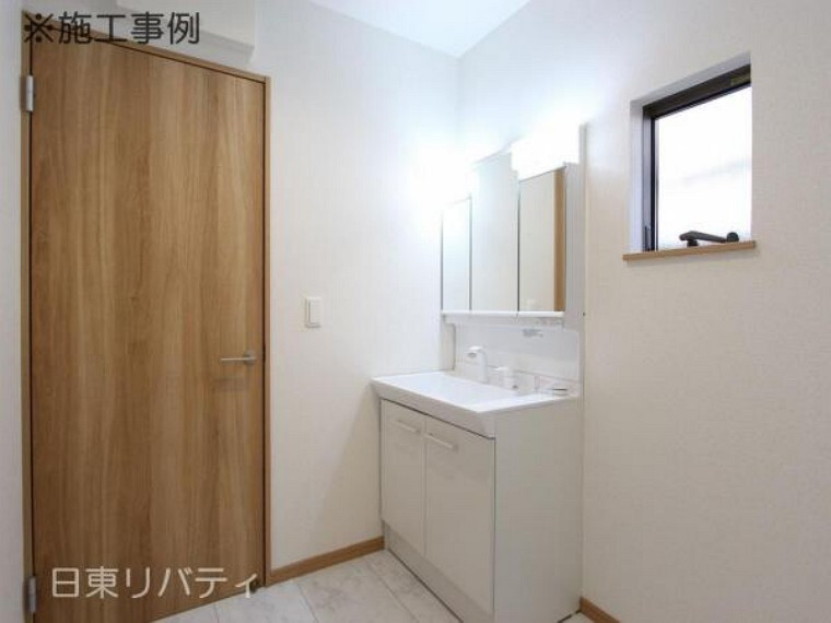 洗面化粧台 施工事例