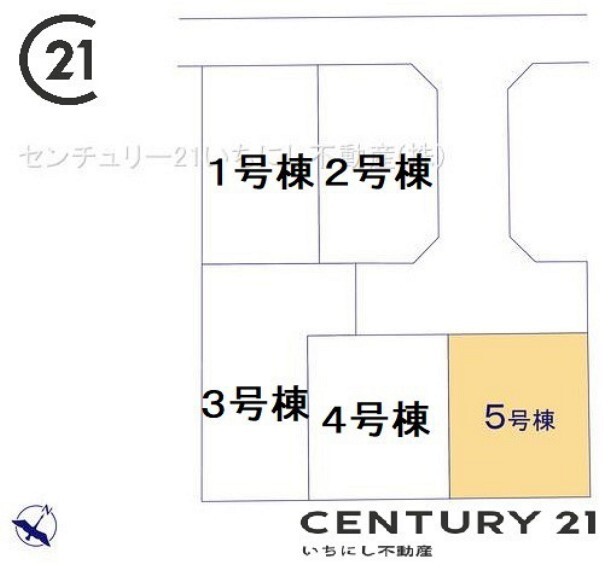 間取り図・図面 5号棟