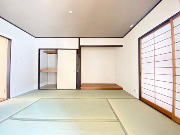 和室 すぐに横になれてほっと一息つける和室あり