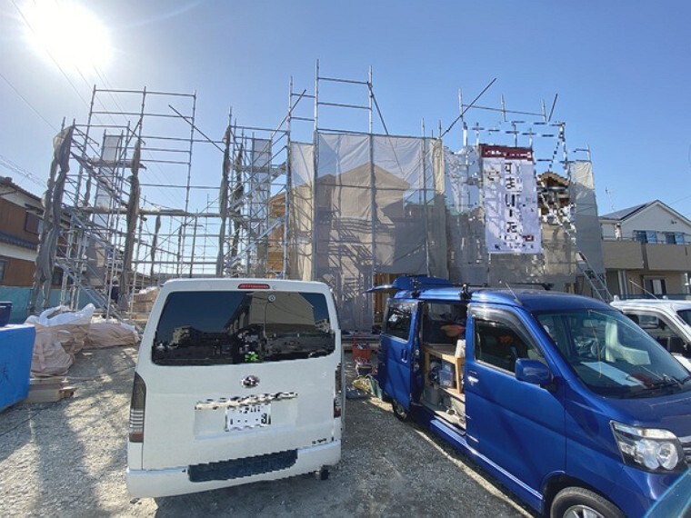 外観・現況 快適さと機能性を追求した新築住宅になります。見て・触れて・体感して!リアルな生活のイメージをつかみませんか?