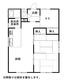 間取り図 3LDK 1F和室仕様、2F洋室仕様